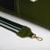 Bag Female Tout with zipper, green color