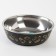 Metal bowl for the dog "Steak", 450 ml, 14x4.5 cm