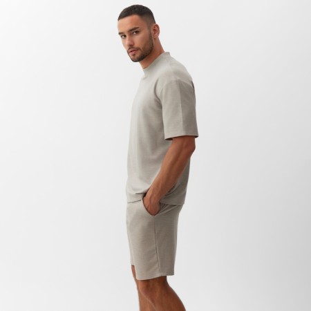 Men's T -shirt Minaku Regular: Gray color, size 46-1