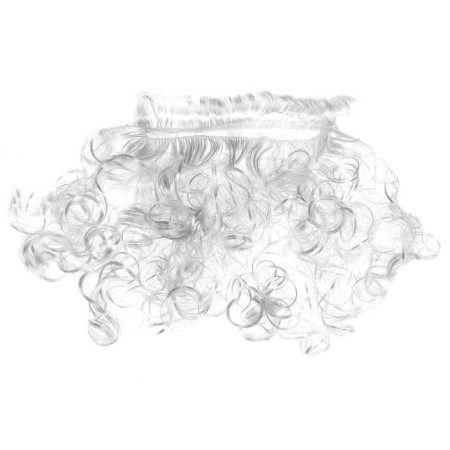 Carnival beard "Santa Claus", curly
