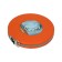 Geodesic roulette sturm, 30 m x 12.5 mm, PVC tape, closed case