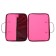 Folder with handles textile A4, 340 x 260 x 20 mm, "Office" 1Sh42 "Lux", inner pocket, pink