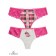Women's cowards, size 42 raspberry color, gray, 2 pcs