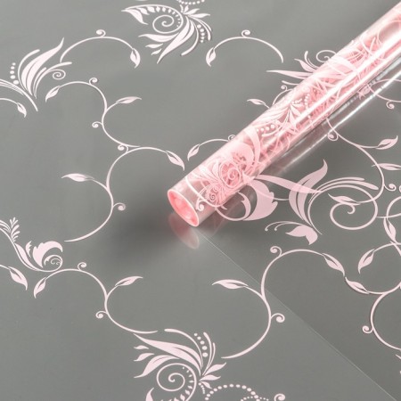 Film for Flowers "Izaura" Pink 0.7 x 8.2 m, 40 mkm