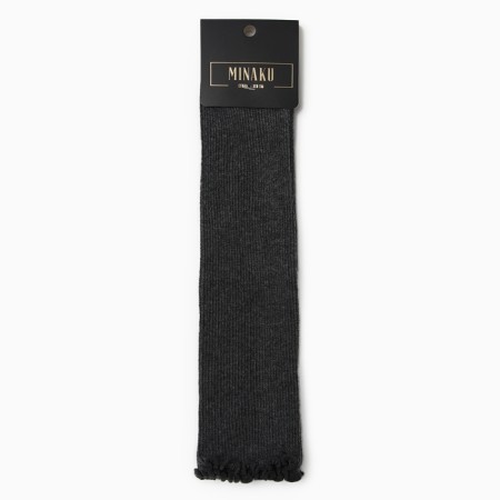 Носки детские MINAKU, цвет темно-серый, one size-2