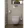 Broat for the toilet toilet suspended Cut805
