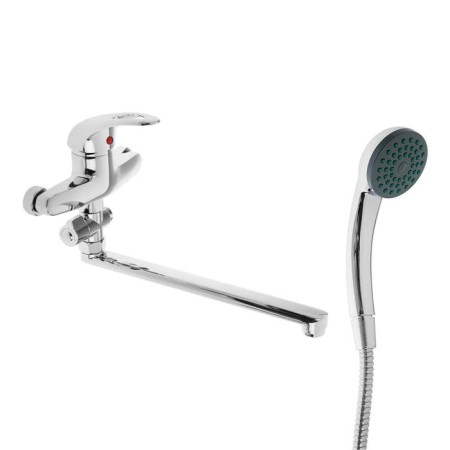 Accoona A7040 bath mixer, single -leaf, silumin, chrome