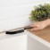 Brush for cleaning narrow places of the share, 23 × 2 cm, 2 pcs, black color