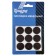 Furniture tundra, D = 25 mm, round, brown, 18 pcs.