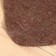 A sunbed for the bath "Classic", felt, dark, 150x50cm