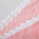 Cup for drying the hair with a button of the share, microfiber, pink color