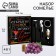 Gift set of corkscrew, aerator, cap, thermometer "for discoveries", 14 x 16 cm