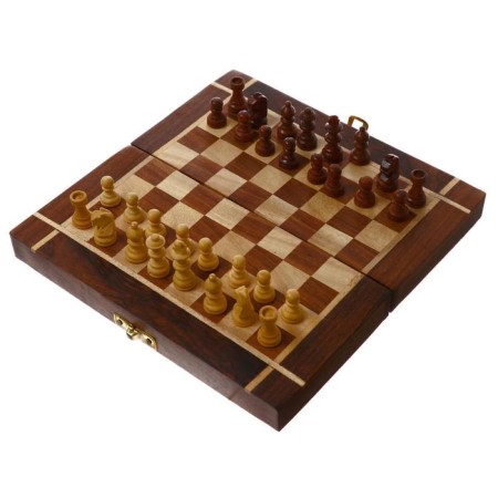 Chess wood, 18x18.5x2 cm-6
