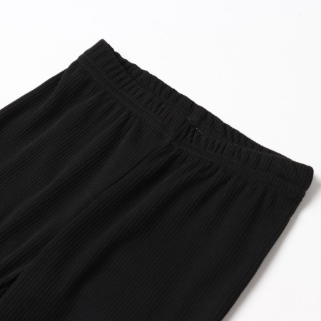 Children's pants with cuts KAFTAN, p. 36 (134-140 cm), black-8
