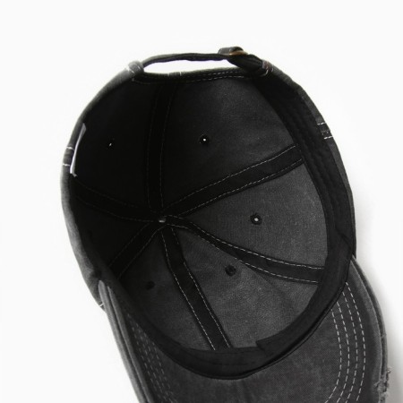 Men's cap Minaku "Tiger", Black Color, Rr. 56-58-5
