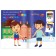 Set of New Year's applications with stickers 4 pcs.