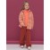 Jacket for girls, height 98 cm, peach color