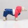 Combineson "Elf", size 10 (DS 25 cm, OG 34 cm, Osh 24 cm), pink-blue