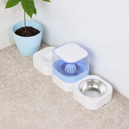Auto feeder with a removable lid, a container of 1.8 liters, purple-11