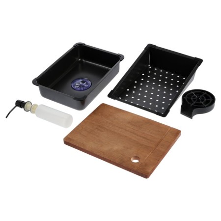 Zein M03, S = 3.0 and 0.7mm, mixer, basket, cutting board, siphon, graphite-28