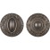 Rotary handle Fuaro BK6 SM MAB-6, color dark bronze