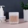 Organizer for storage, with a lid, 7.5 × 4 × 9 cm, white/translucent color