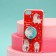New Year's gift set, a case for a phone with the holder "New Year's mood", on the iPhone 7, 8