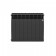 Bimetallic radiator Royal Thermo Biliner New/Noir Sable, 500 x 80 mm, 8 sections, black