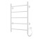 Electric towel Domoterm 109-5, 500x710 mm, right, white matte