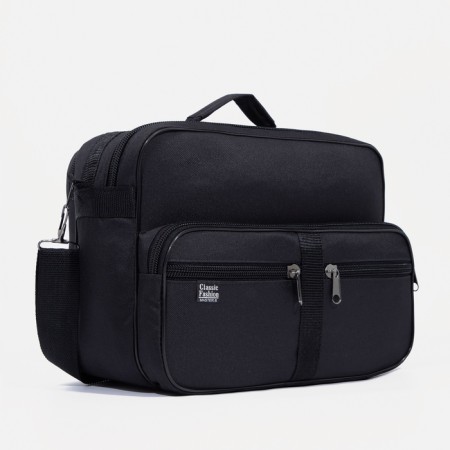Male bag, Sacvoyage, black color-1