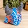 Bath cap "Viking" Wolf, Blue
