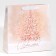 Laminated square “Pink”, 30 x 30 x 12 cm, new year