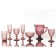 Glass Glass Magistro "La-Channel", 1.1 l, pink color