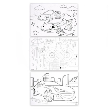 Set for painting "Transport"-4
