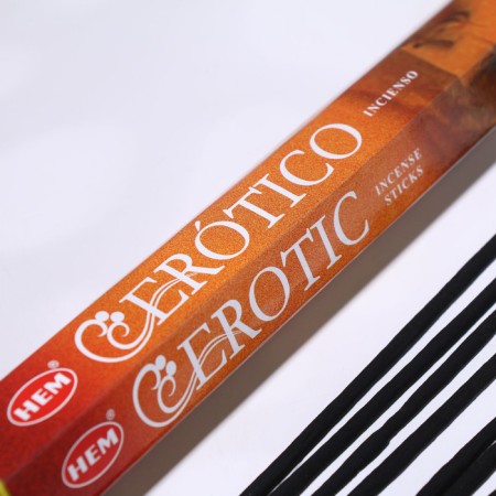 Incense HEM "Erotic. Erotic", 20 sticks in packaging, hexagon-1