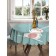 The tablecloth on the table “Belly in love with a ball”, round, Saten, d = 150 cm
