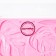 Mold Dolyana "Tropical Leaves", silicone, 20.7 × 12 cm, pink color