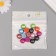 Decor for creativity tree "Half of the ball metallic" mix set 15 pcs 1.5x1.5x0.8 cm