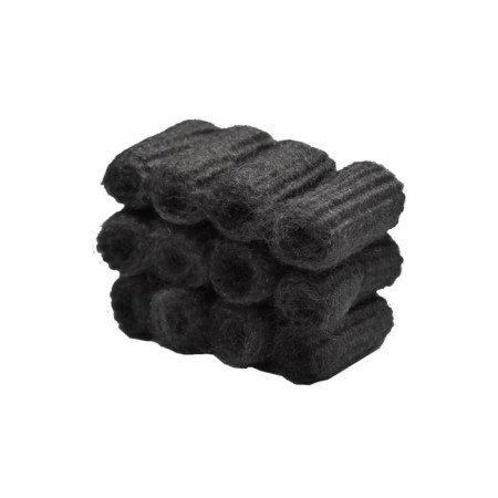 Set of sponges from steel wool, 12 pcs-1