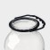 Handle for glass pads, d = 100 mm, black color