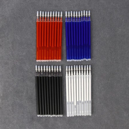 A set of rods, heat -cutting, 40 pcs, white/red/black/blue color-2