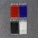 A set of rods, heat -cutting, 40 pcs, white/red/black/blue color
