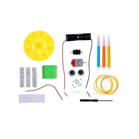Electronic designer - Robotics "Funny robots", 3 models, on batteries-8