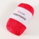 Yarn "Macrame Macrama" 100% polyester 130m/90g (163 red)