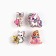 Hair hair clip, shaker, 4 pieces