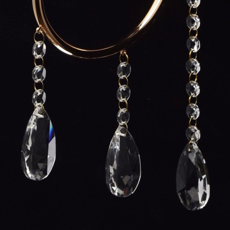 Bra "Adele", 1x40W E14, gold 47x12x27 cm-6