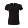 Women's T -shirt with a round gate, black color, size 54