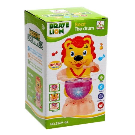 Musical toy "lion", light and sound effects-4