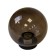 Lamp Garden Era "Shar" E27, IP44, 100W, 300x300x310 mm, black