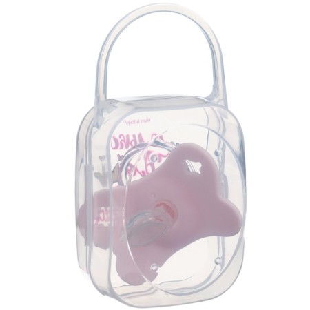 A container for a nipple and dummy "only for princesses", m & in-6